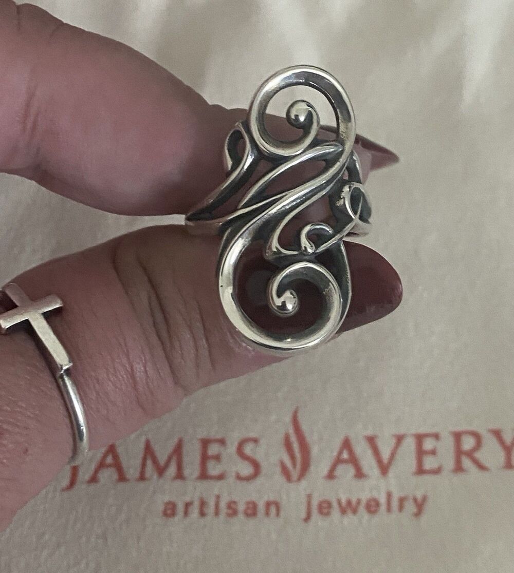 NWT James Avery Retired Electra Ring Size 8